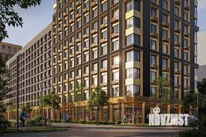 1-к квартира, строящийся дом, 37м2, 4/9 этаж