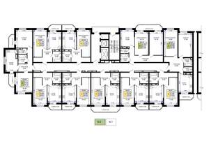 1-к квартира, вторичка, 45м2, 18/19 этаж
