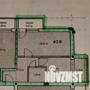 1-к квартира, вторичка, 44м2, 4/6 этаж