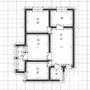 3-к квартира, вторичка, 73м2, 5/7 этаж
