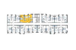 2-к квартира, вторичка, 51м2, 15/16 этаж