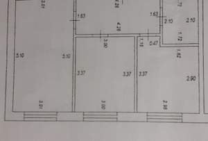 2-к квартира, вторичка, 45м2, 2/6 этаж