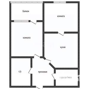 2-к квартира, вторичка, 33м2, 6/24 этаж