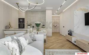 2-к квартира, вторичка, 62м2, 4/15 этаж