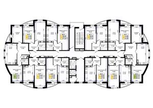 2-к квартира, вторичка, 66м2, 2/19 этаж