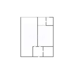 1-к квартира, вторичка, 43м2, 4/25 этаж