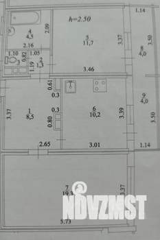 2-к квартира, вторичка, 60м2, 7/16 этаж