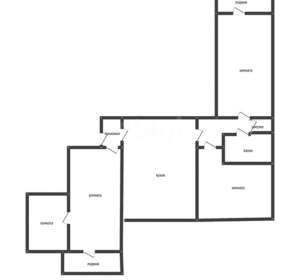 4-к квартира, вторичка, 80м2, 9/10 этаж