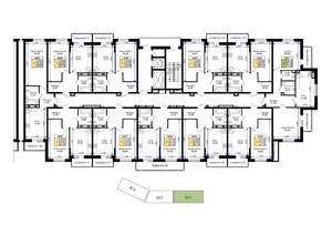 1-к квартира, вторичка, 45м2, 12/15 этаж