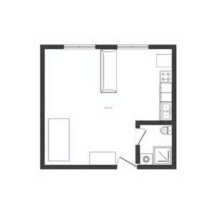 1-к квартира, вторичка, 38м2, 11/16 этаж