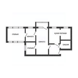 4-к квартира, вторичка, 75м2, 5/5 этаж
