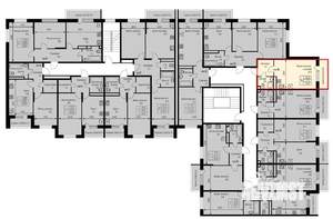 Студия квартира, строящийся дом, 29м2, 3/3 этаж