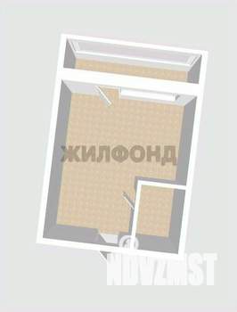 Студия квартира, вторичка, 23м2, 1/3 этаж