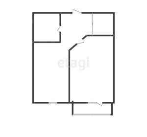 1-к квартира, вторичка, 40м2, 13/18 этаж