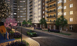 2-к квартира, вторичка, 54м2, 2/22 этаж