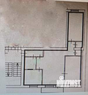 3-к квартира, вторичка, 57м2, 4/5 этаж