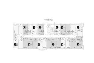 2-к квартира, вторичка, 52м2, 10/16 этаж