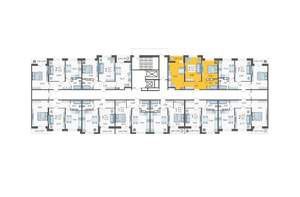 2-к квартира, вторичка, 52м2, 8/12 этаж