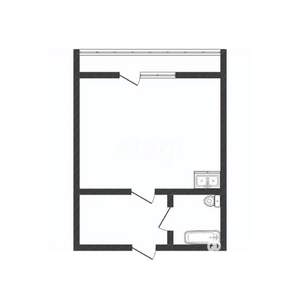 Студия квартира, вторичка, 25м2, 21/24 этаж