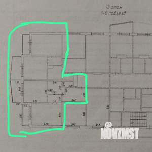3-к квартира, вторичка, 77м2, 13/17 этаж