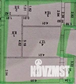 1-к квартира, вторичка, 58м2, 2/6 этаж