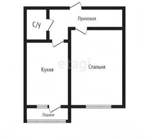 1-к квартира, вторичка, 35м2, 7/16 этаж