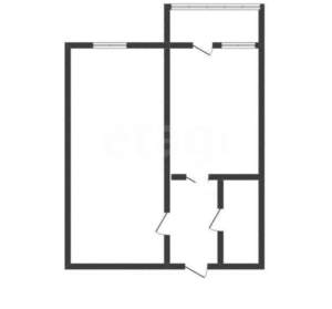 1-к квартира, вторичка, 39м2, 5/18 этаж
