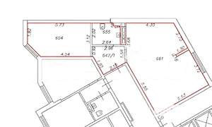 2-к квартира, вторичка, 69м2, 23/23 этаж