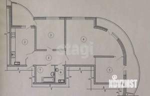 3-к квартира, вторичка, 103м2, 14/16 этаж