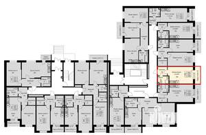 Студия квартира, вторичка, 29м2, 1/3 этаж