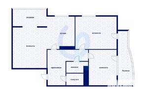 3-к квартира, вторичка, 75м2, 14/17 этаж