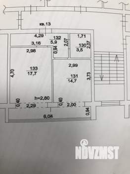 1-к квартира, вторичка, 42м2, 3/6 этаж