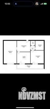 2-к квартира, вторичка, 65м2, 10/16 этаж