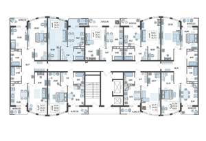 1-к квартира, вторичка, 40м2, 20/21 этаж