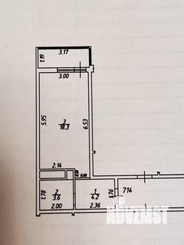 Студия квартира, вторичка, 26м2, 7/26 этаж
