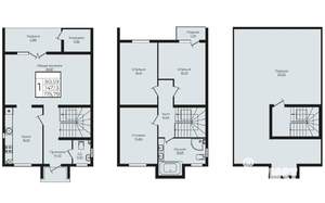 4-к квартира, вторичка, 171м2, 1/2 этаж