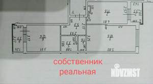 2-к квартира, сданный дом, 59м2, 8/24 этаж