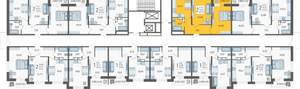 2-к квартира, вторичка, 51м2, 15/16 этаж