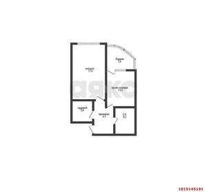 1-к квартира, вторичка, 49м2, 11/16 этаж