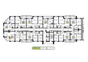 2-к квартира, вторичка, 64м2, 6/16 этаж