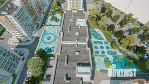 2-к квартира, строящийся дом, 56м2, 8/9 этаж