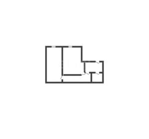 2-к квартира, вторичка, 59м2, 1/5 этаж