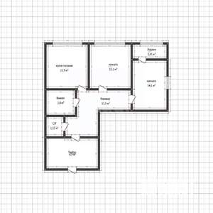 2-к квартира, вторичка, 57м2, 16/16 этаж