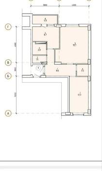 2-к квартира, вторичка, 56м2, 1/7 этаж