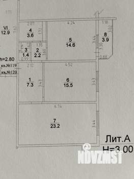 2-к квартира, вторичка, 72м2, 13/19 этаж