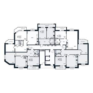 3-к квартира, вторичка, 107м2, 7/12 этаж