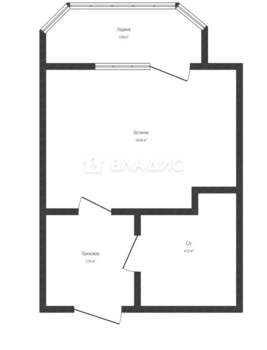 Студия квартира, вторичка, 18м2, 10/20 этаж