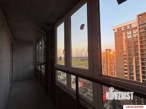 1-к квартира, сданный дом, 45м2, 17/24 этаж