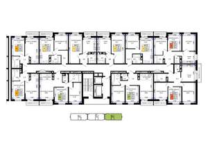 1-к квартира, вторичка, 38м2, 3/16 этаж