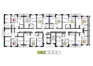 1-к квартира, вторичка, 37м2, 14/16 этаж